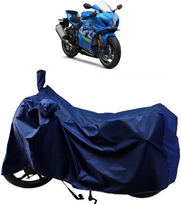 MMSSTAR Waterproof Two Wheeler Cover for Suzuki(GSX R1000, Blue)