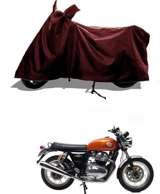 KEDIT Two Wheeler Cover for Royal Enfield(Interceptor 650, Maroon)