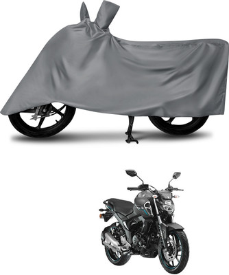 LICATOR Two Wheeler Cover for Yamaha(FZ-S Fi Version 3.0, Grey)