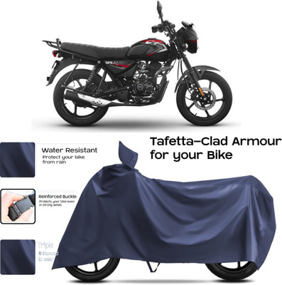 WMIZEXA Two Wheeler Cover for Universal For Bike(CT100, Blue)