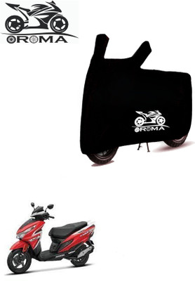 AutoGalaxy Waterproof Two Wheeler Cover for Honda(Grazia, Black)