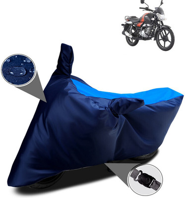 MMSSTAR Waterproof Two Wheeler Cover for Bajaj(V12, Blue)