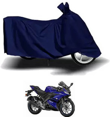 RONISH Waterproof Two Wheeler Cover for Yamaha(R15, Blue)