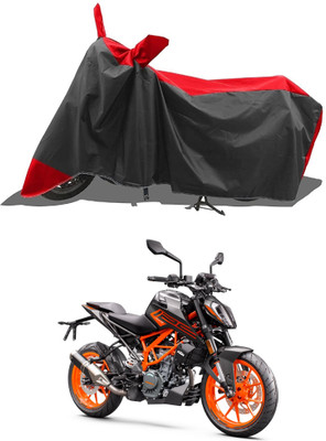 SPECTUS Two Wheeler Cover for KTM(125 Duke, Red)