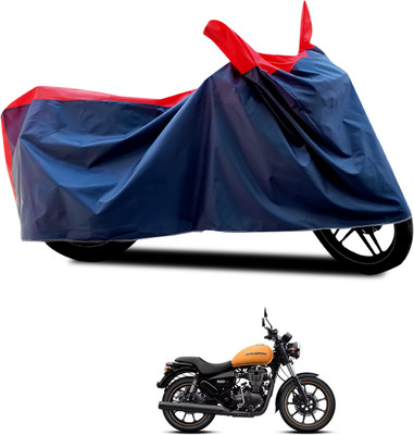 CODOKI Waterproof Two Wheeler Cover for Royal Enfield(Thunderbird 350, Black, Red)