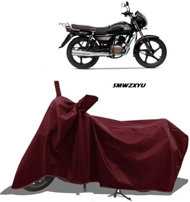 SK AUTO Waterproof Two Wheeler Cover for TVS(Radeon, Maroon)