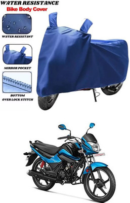 RONISH Waterproof Two Wheeler Cover for Hero(Splendor iSmart 110, Blue)