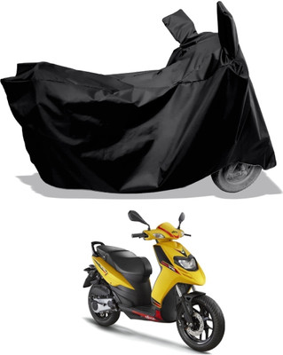 Amexride Two Wheeler Cover for Aprilia(SR 125, Black)
