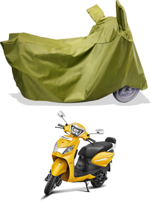Amexride Two Wheeler Cover for Hero(Pleasure+ 110, Maroon)