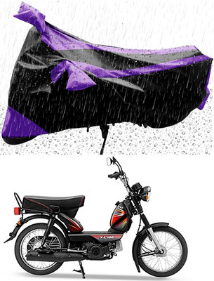 MWBB Waterproof Two Wheeler Cover for TVS(XL 100 Comfort, Black)