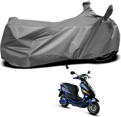 DeepShakshi AUTOMOTIVE Waterproof Two Wheeler Cover for Hero(Electric Cruz, Grey)