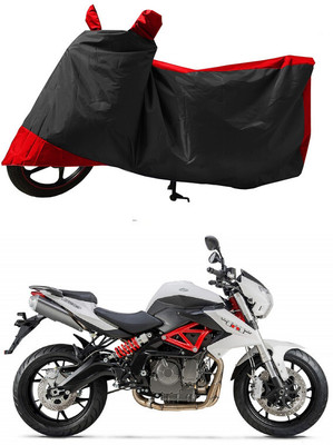 GROFATIK Two Wheeler Cover for Benelli(TNT 600 GT, Red)