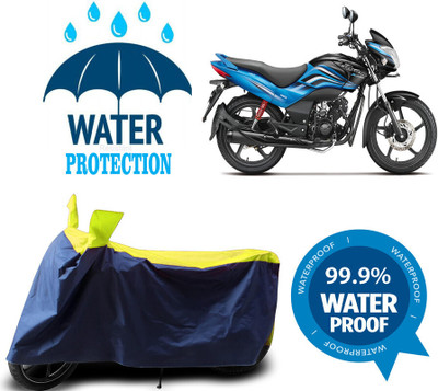 Mdstar Waterproof Two Wheeler Cover for Hero(Passion Xpro, Multicolor)