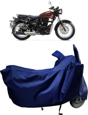 Amexride Two Wheeler Cover for Benelli(Imperiale 400, Blue)