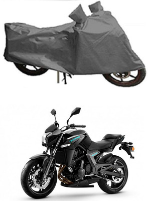 Mdstar Waterproof Two Wheeler Cover for CFMoto(650 NK, Grey)