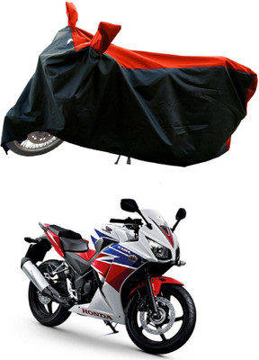 DeepShakshi AUTOMOTIVE Waterproof Two Wheeler Cover for Honda(CBR300R, Red)
