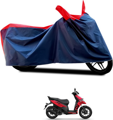 CODOKI Waterproof Two Wheeler Cover for Aprilia(SR 160, Black, Red)