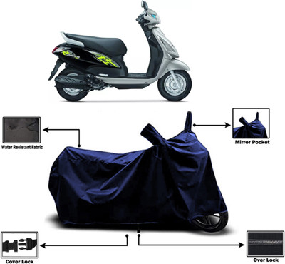Amexride Two Wheeler Cover for Suzuki(Swish 125, Blue)