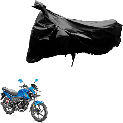 DeepShakshi AUTOMOTIVE Waterproof Two Wheeler Cover for Honda(Livo, Black)