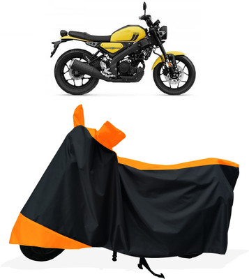 Tricway Two Wheeler Cover for Yamaha(XSR155 BS6, Orange)