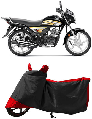 GROFATIK Two Wheeler Cover for Honda(Dream Yuga, Red)