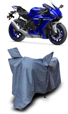 MADAFIYA Waterproof Two Wheeler Cover for Yamaha(YZF R1, Grey)