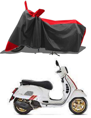 SPECTUS Two Wheeler Cover for Vespa(GTS Super 125 BS6, Red)