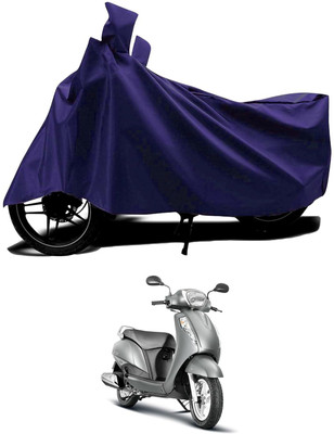 KEDIT Two Wheeler Cover for Suzuki(Access, Blue)