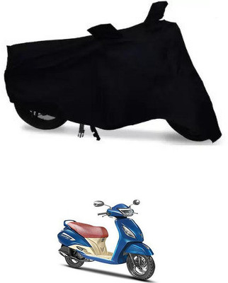 ENTIRELY ELITE Waterproof Two Wheeler Cover for TVS(Jupiter Grande BS6, Black)