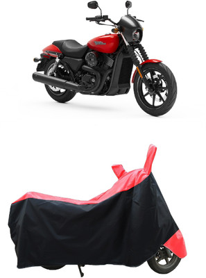 Coxtor Two Wheeler Cover for Harley Davidson(Street 750, Red)