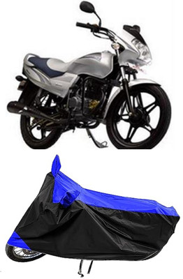 MMSSTAR Two Wheeler Cover for LML(CRD, Blue, Black)
