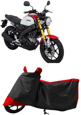 GROFATIK Two Wheeler Cover for Yamaha(XSR155 BS6, Red)