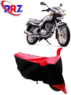 AutoGalaxy Waterproof Two Wheeler Cover for TVS(Fiero F2, Black, Red)
