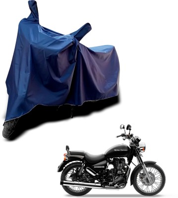 KEDIT Two Wheeler Cover for Royal Enfield(Thunderbird 500, Blue)