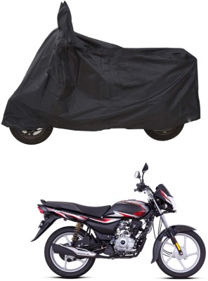 PAGORA Waterproof Two Wheeler Cover for Bajaj(Platina 100 DTS-i, Black)