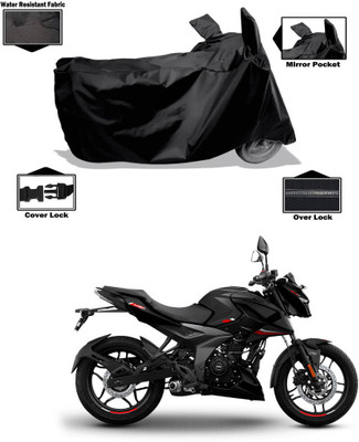 CODOKI Waterproof Two Wheeler Cover for Bajaj(Pulsar N160, Black)