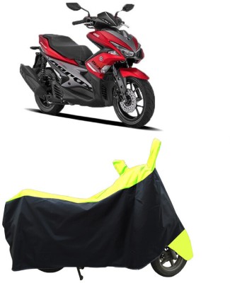 Coxtor Waterproof Two Wheeler Cover for Yamaha(Aerox 155 Maxi BS6, Yellow)