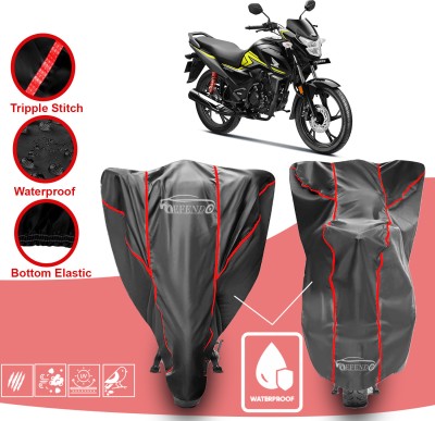 Defendo Waterproof Two Wheeler Cover for Honda(SP 125, Grey)