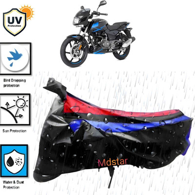 MMSSTAR Waterproof Two Wheeler Cover for Bajaj(Pulsar 150, Black)
