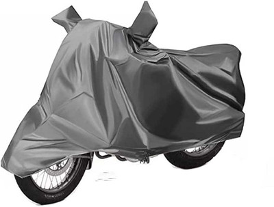 AutoGalaxy Waterproof Two Wheeler Cover for Hero(Glamour, Grey)
