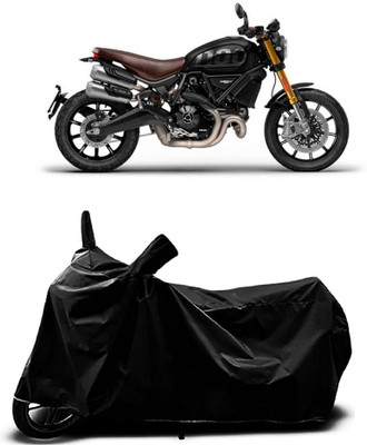 VESMEI Two Wheeler Cover for Ducati(Scrambler 1200 BS6, Black)