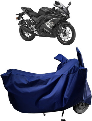 Amexride Two Wheeler Cover for Yamaha(YZF R15 V3.0, Blue)