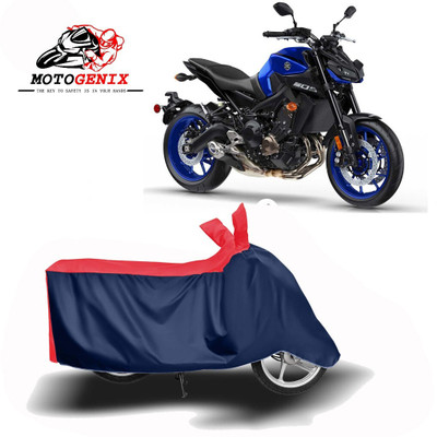 DeepShakshi AUTOMOTIVE Waterproof Two Wheeler Cover for Yamaha(MT 9, Red, Blue)