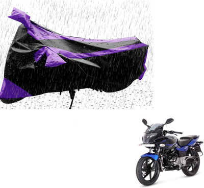 MISSION COLLECTION Waterproof Two Wheeler Cover for Bajaj(Pulsar, Purple)