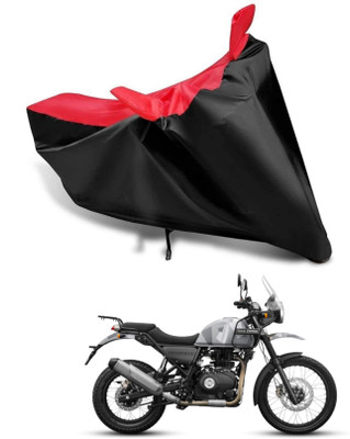 KEDIT Two Wheeler Cover for Royal Enfield(Himalayan, Red, Black)