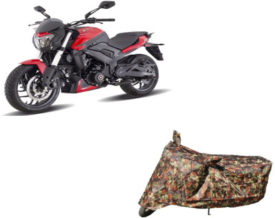 Anlopeproducts Waterproof Two Wheeler Cover for Bajaj(Dominar 400 BS6, Red)