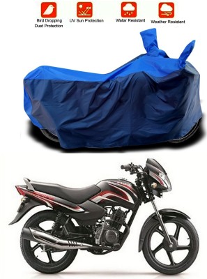 Mdstar Waterproof Two Wheeler Cover for TVS(Sport KS, Blue, Blue)