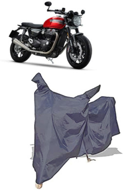 Amexride Two Wheeler Cover for Triumph(Speed Twin BS6, Grey)