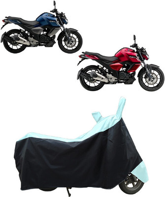 Coxtor Waterproof Two Wheeler Cover for Yamaha(FZS-FI V3 BS6, White)
