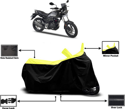Amexride Two Wheeler Cover for Hero(MotoCorp XPulse 200T, Yellow)